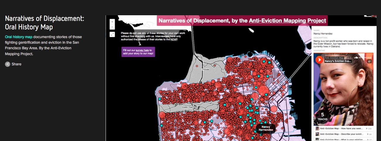 Oral History and Counter-Mapping as Methods towards Anti-Gentrification and Anti-Displacement